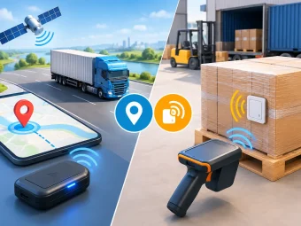 GPS Labels Versus RFID Tags for Freight Control